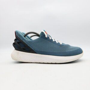 Kizik Shoes Athens Men's Size 10.5 Deep Sea Lace Up Hands Free Style Sneakers
